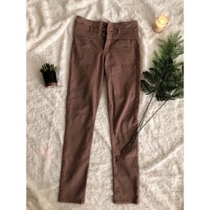 Taupe Colored Skinny Jeans
